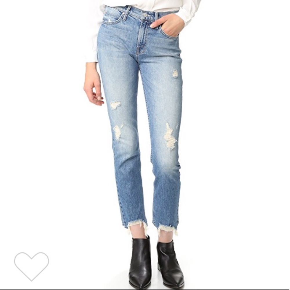 MOTHER Denim The Flirt Jeans